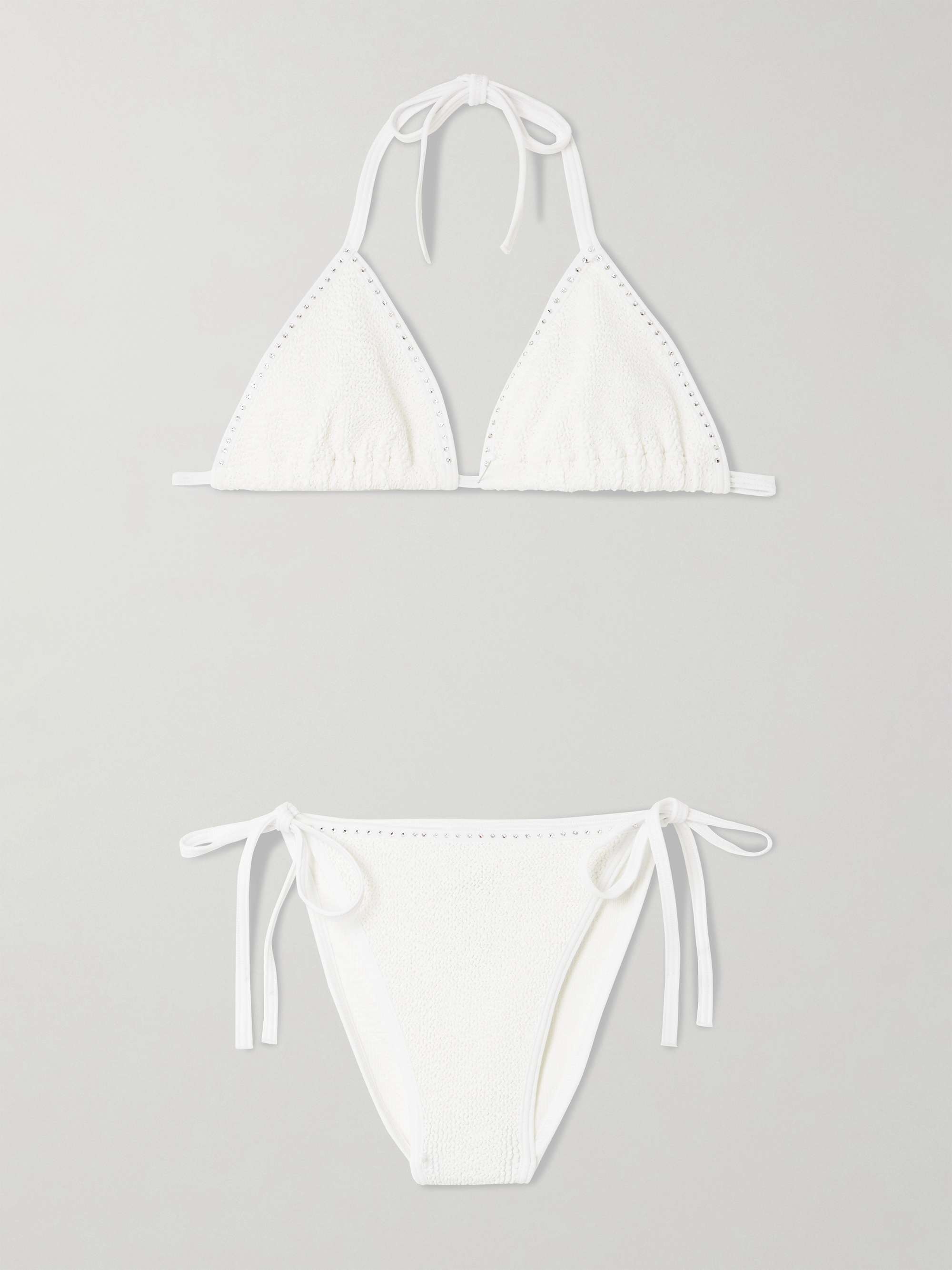 Gina Swarovski Crystal-Embellished Original Crinkle&trade; Bikini