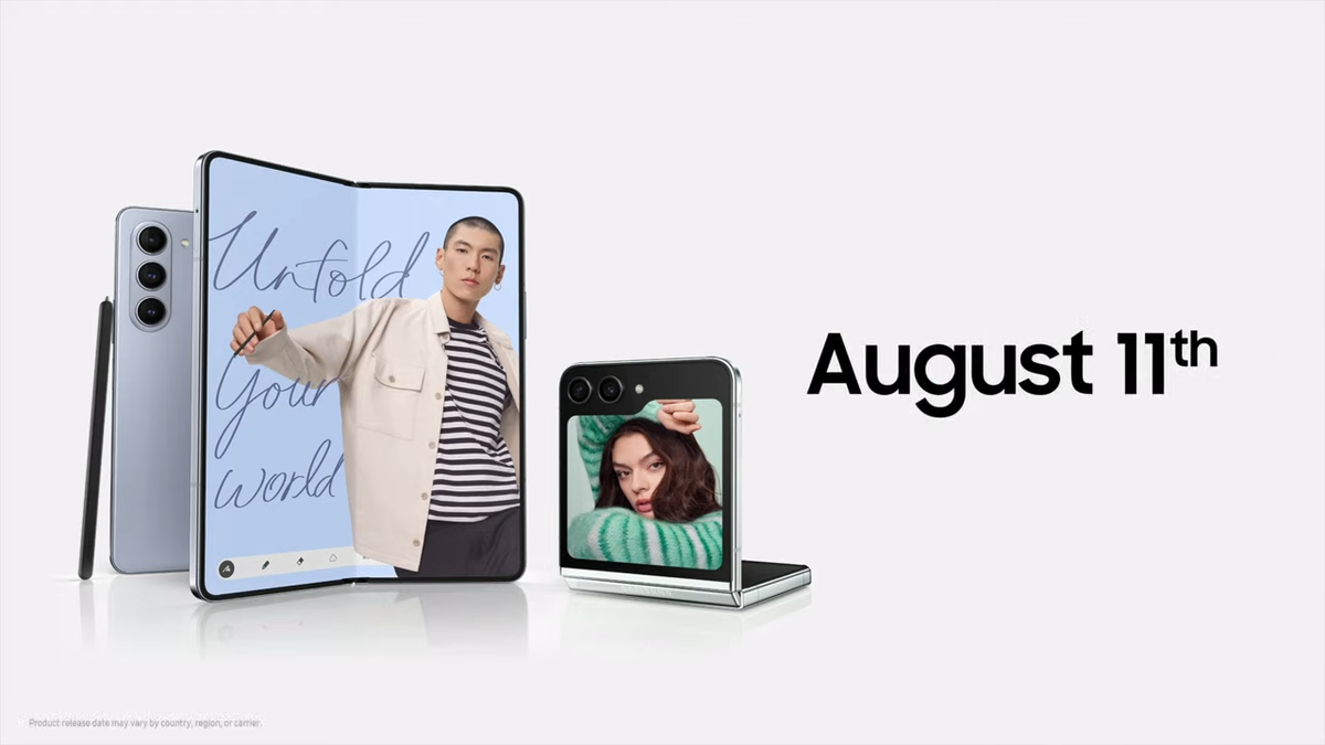 Samsung Galaxy Z fold and Flip 5