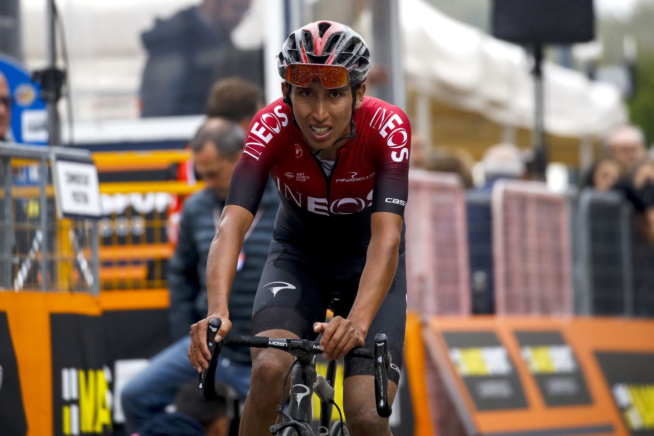 Egan Bernal (Team Ineos) finished in sixth place
