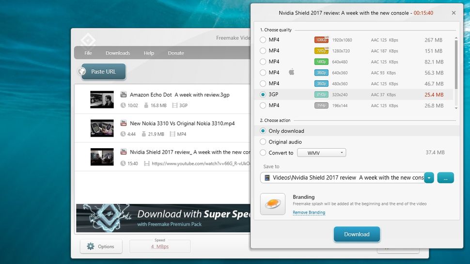 freemake video download manager