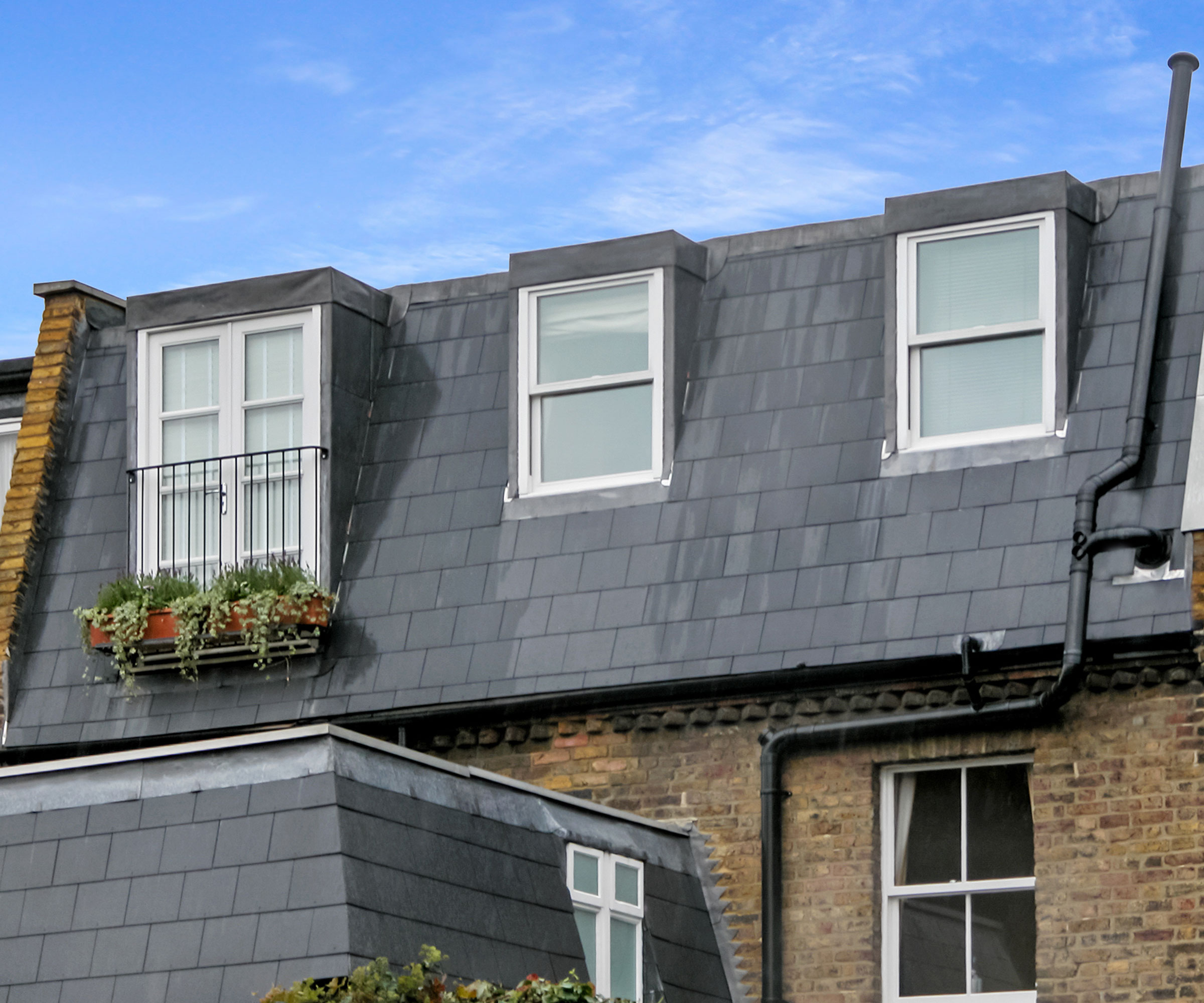 slate mansard loft conversion