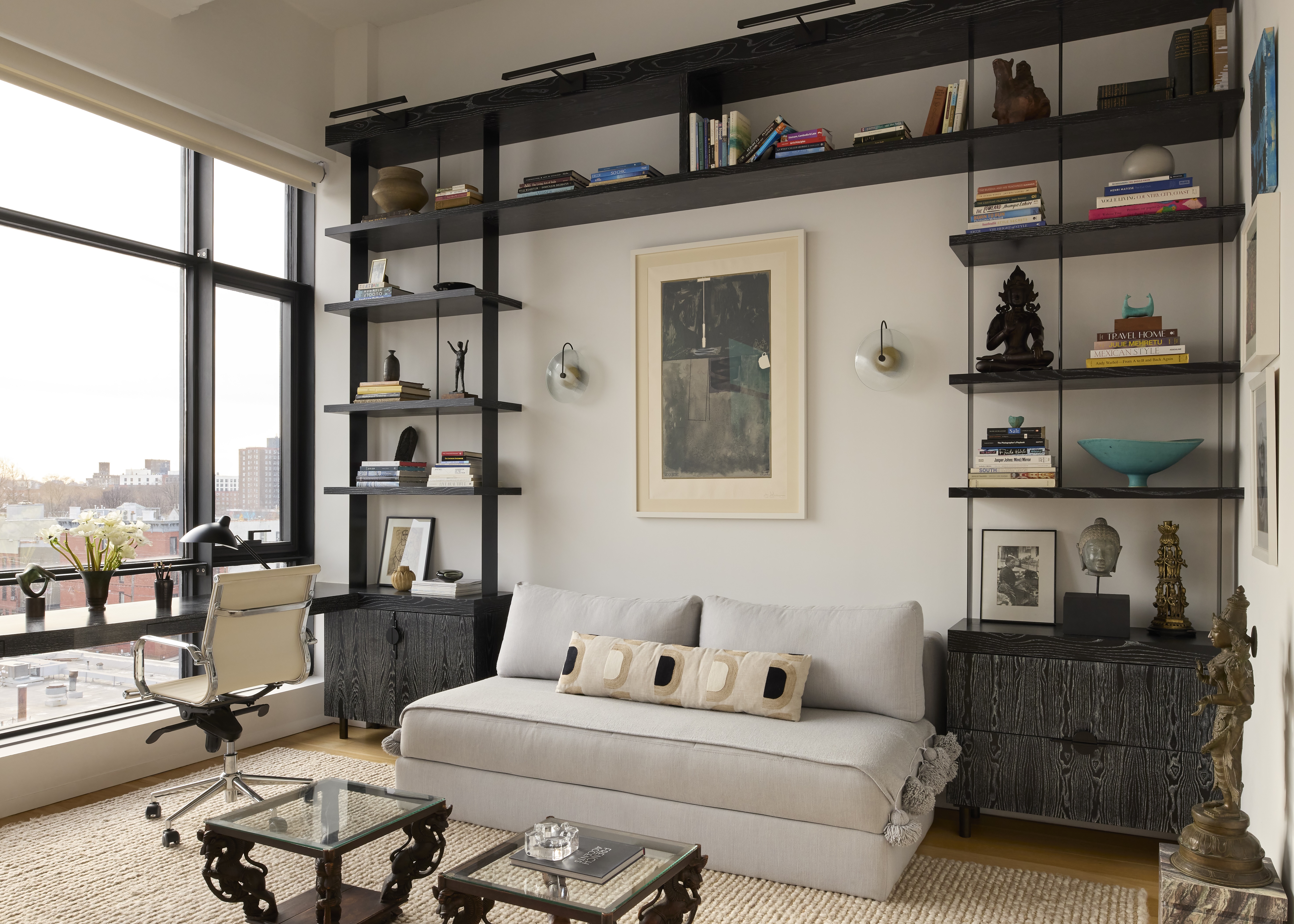red hook, brooklyn loft by Interior designer Laurie Blumenfeld