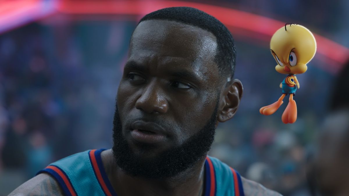 LeBron James in Space Jam: A New Legacy