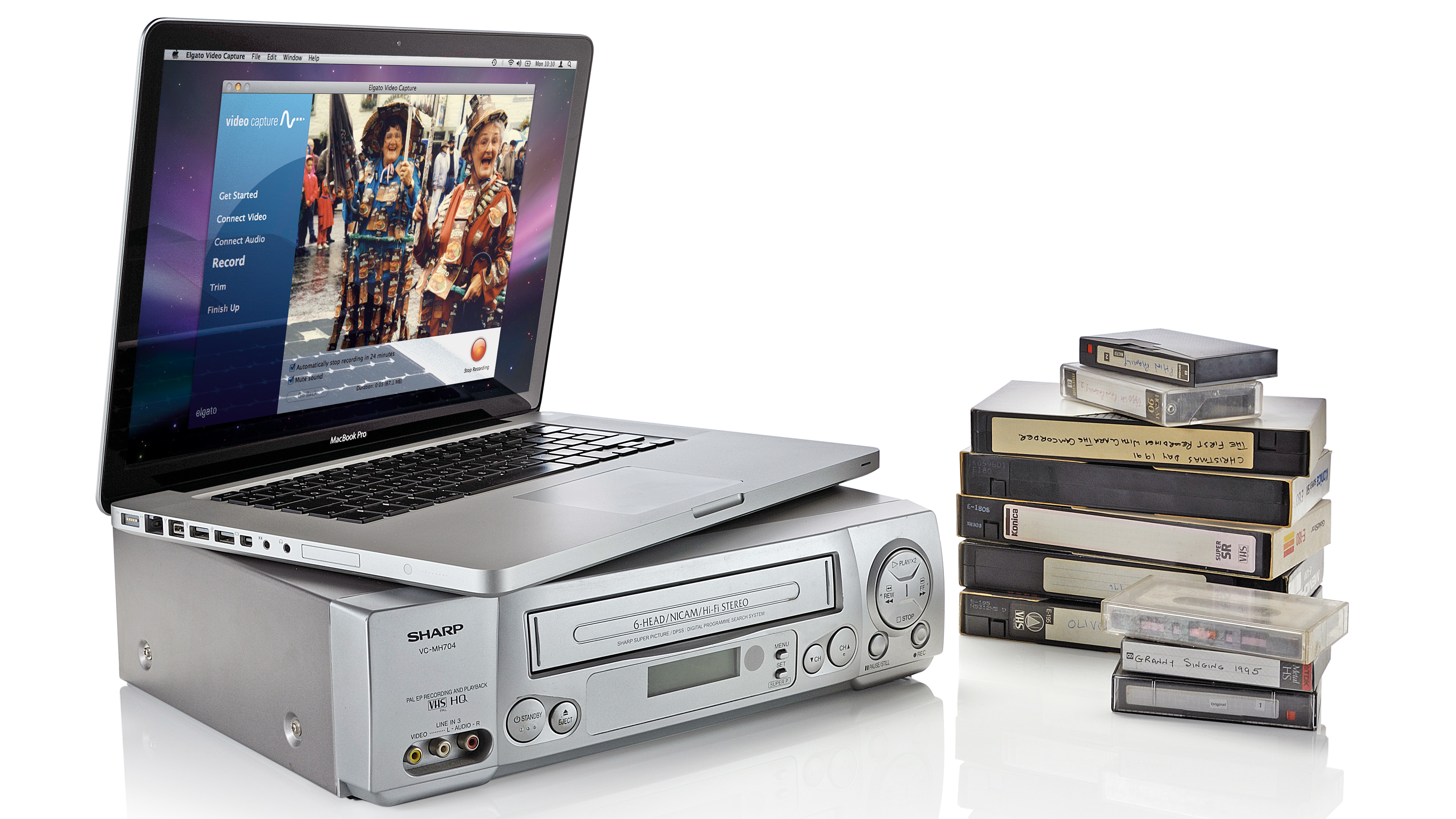 DIGITNOW USB Audio Capture Card Grabber for Vinyl Cassette Tapes to Di