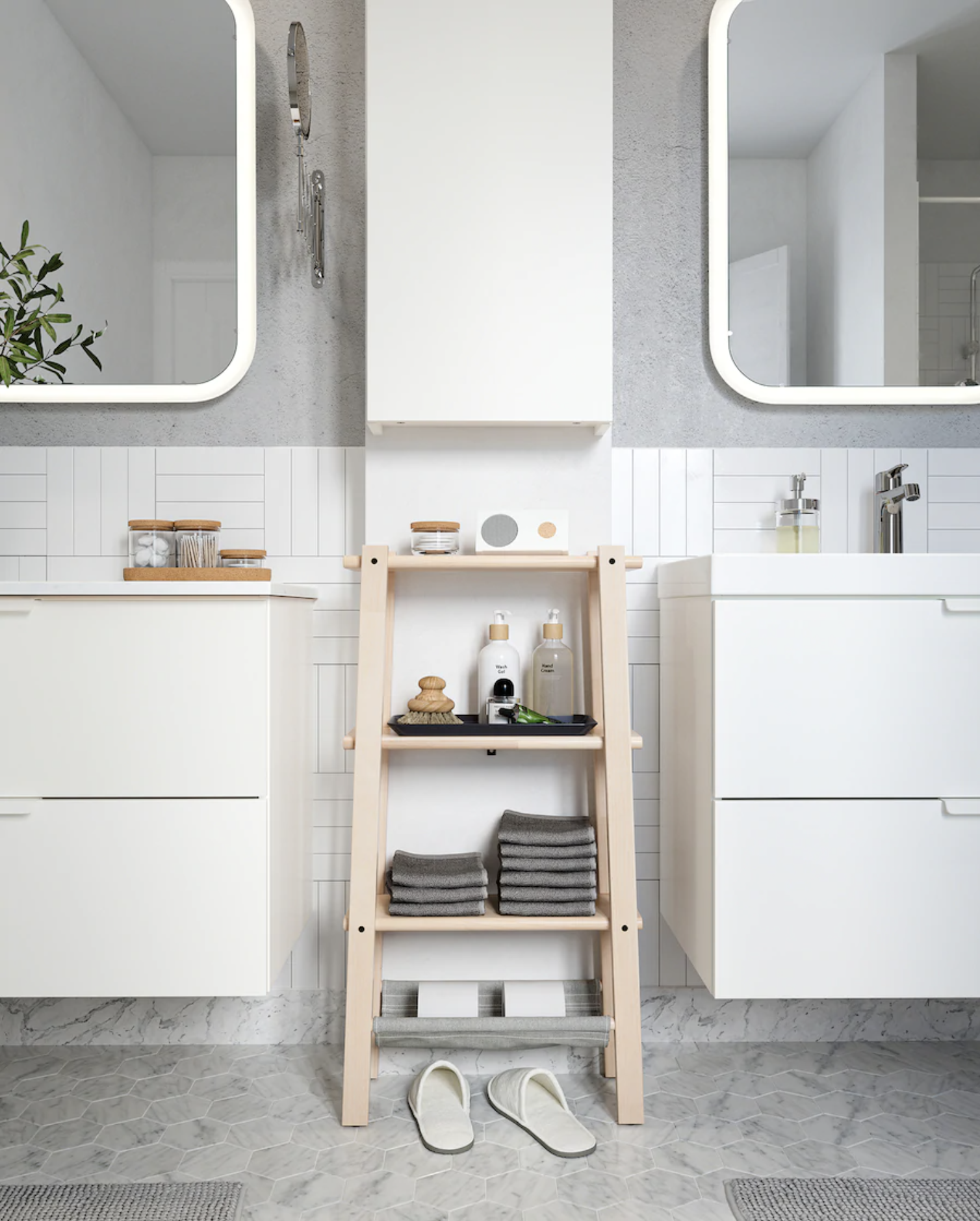 Ikea bathroom storage