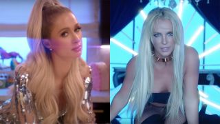 Paris Hilton on Netflix and Britney Spears in music video.