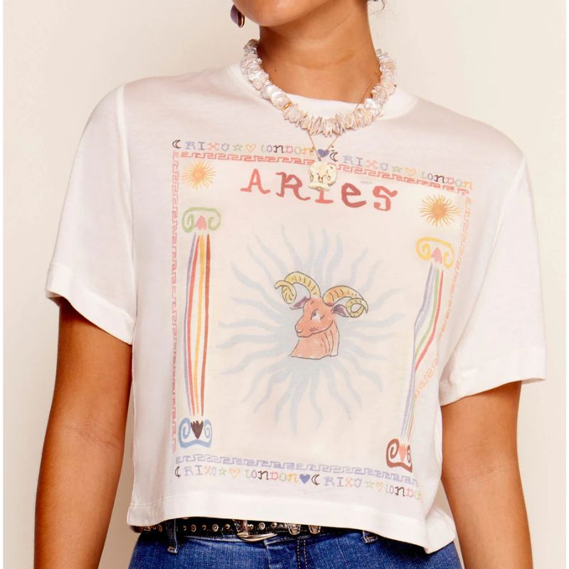 RIXO, Ria Zodiac T-Shirt