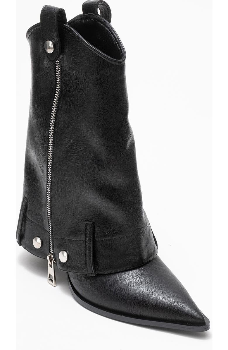 Lola Zip Pointed Toe Heel Boot