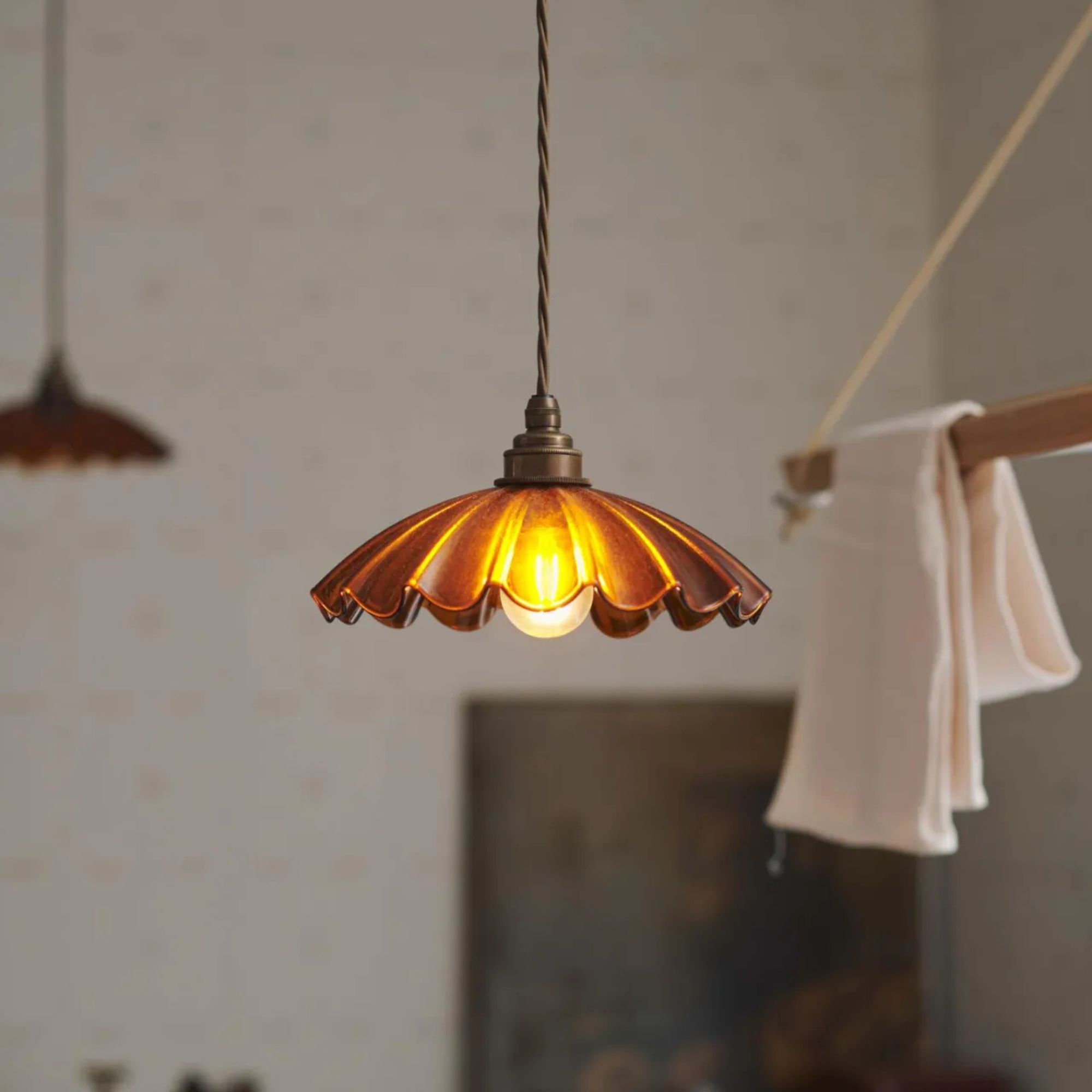The Frilly Amber Light