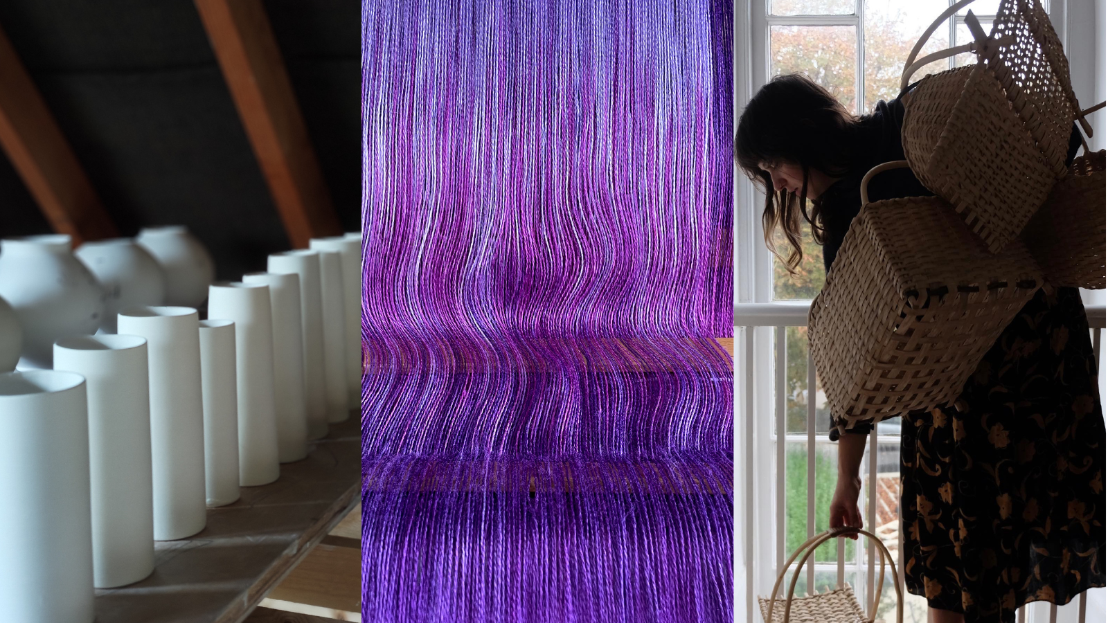 composite image of makers and craft