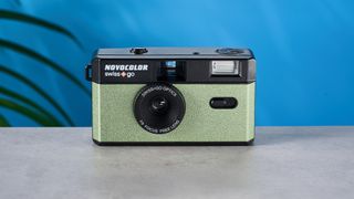 A Novocolor Swiss+Go 35mm film camera