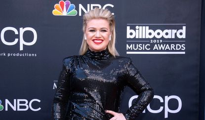 Kelly Clarkson attends the 2019 Billboard Music Award at MGM Grand Garden Arena on May 1, 2019 at MGM Grand Garden Arena in Las Vegas, Nevada.