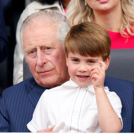 King Charles and Prince Louis