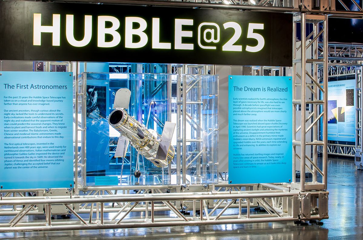 Hubble@25 Exhibition at the Intrepid Sea, Air &amp; Space Museum