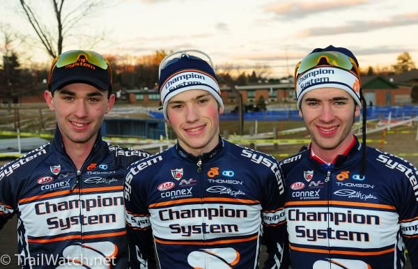 The Keoughs (L to R) Luke, Jesse, Nick certainly have bright future in the sport