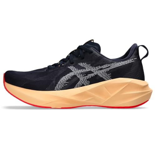 Asics Men's Novablast 5 Running Shoes, Midnight/orange Glow, 10.5 Uk