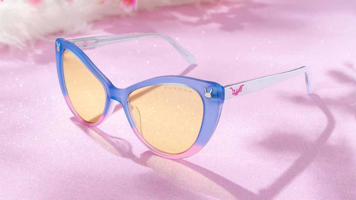 These sweet Overwatch D.VA glasses aren't just cool looking, they ...