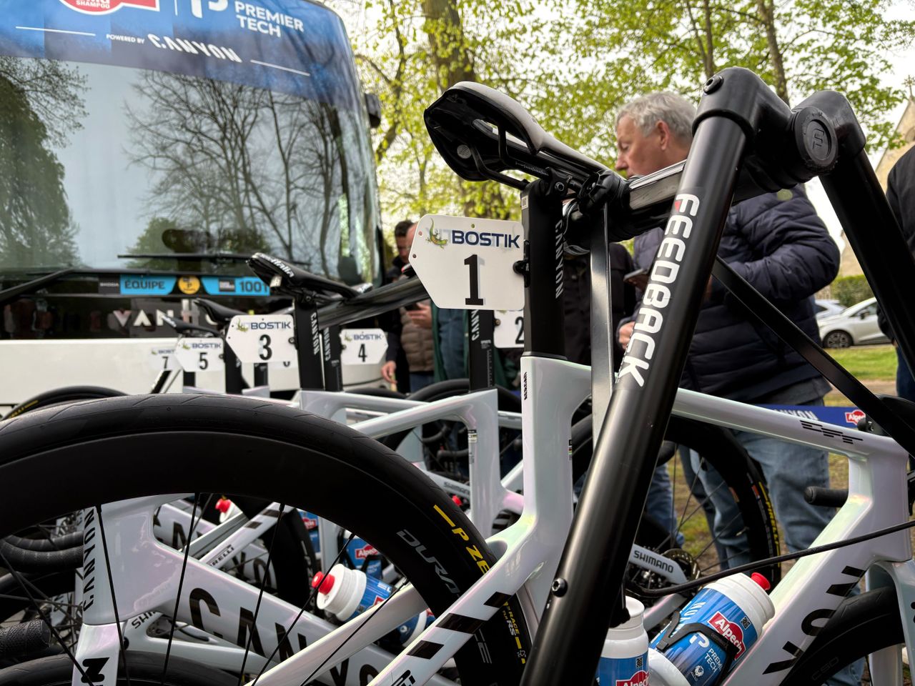 Mathieu van der Poel's Canyon Aeroad for Paris-Roubaix