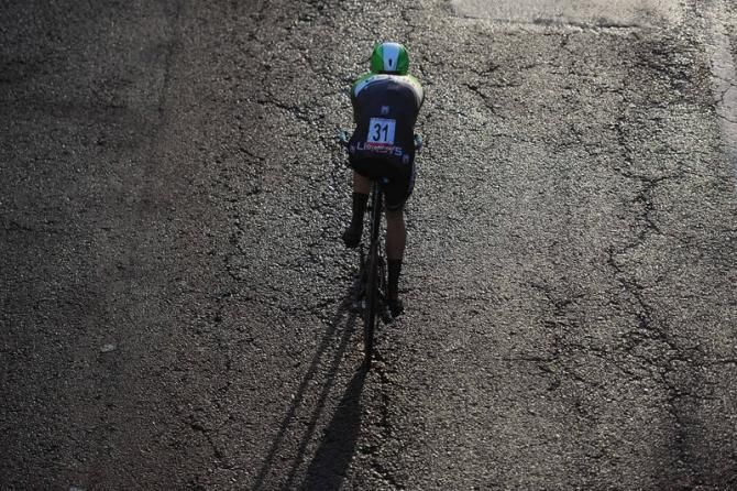 Wilco Kelderman (Belkin) during the final time trial