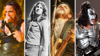 Photos of Manowar, Deep Purple, Motörhead and Kiss playing live