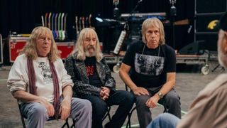 Michael McKean, Harry Shearer and Christopher Guest in Spinal Tap 2: The End Continues