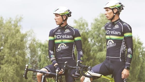 Sven Nys shows off his new team colours for the 15/16 cyclo-cross season