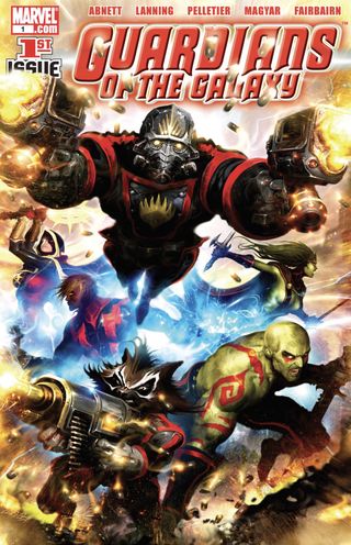 Guardians of the Galaxy (2008) #1 cover
