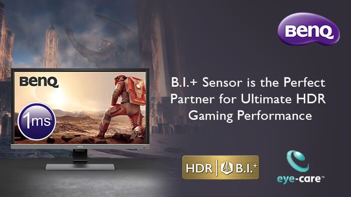 BenQ’s exclusive Brightness Intelligence+ Sensor is the Perfect Partner for Ultimate HDR Video Performance