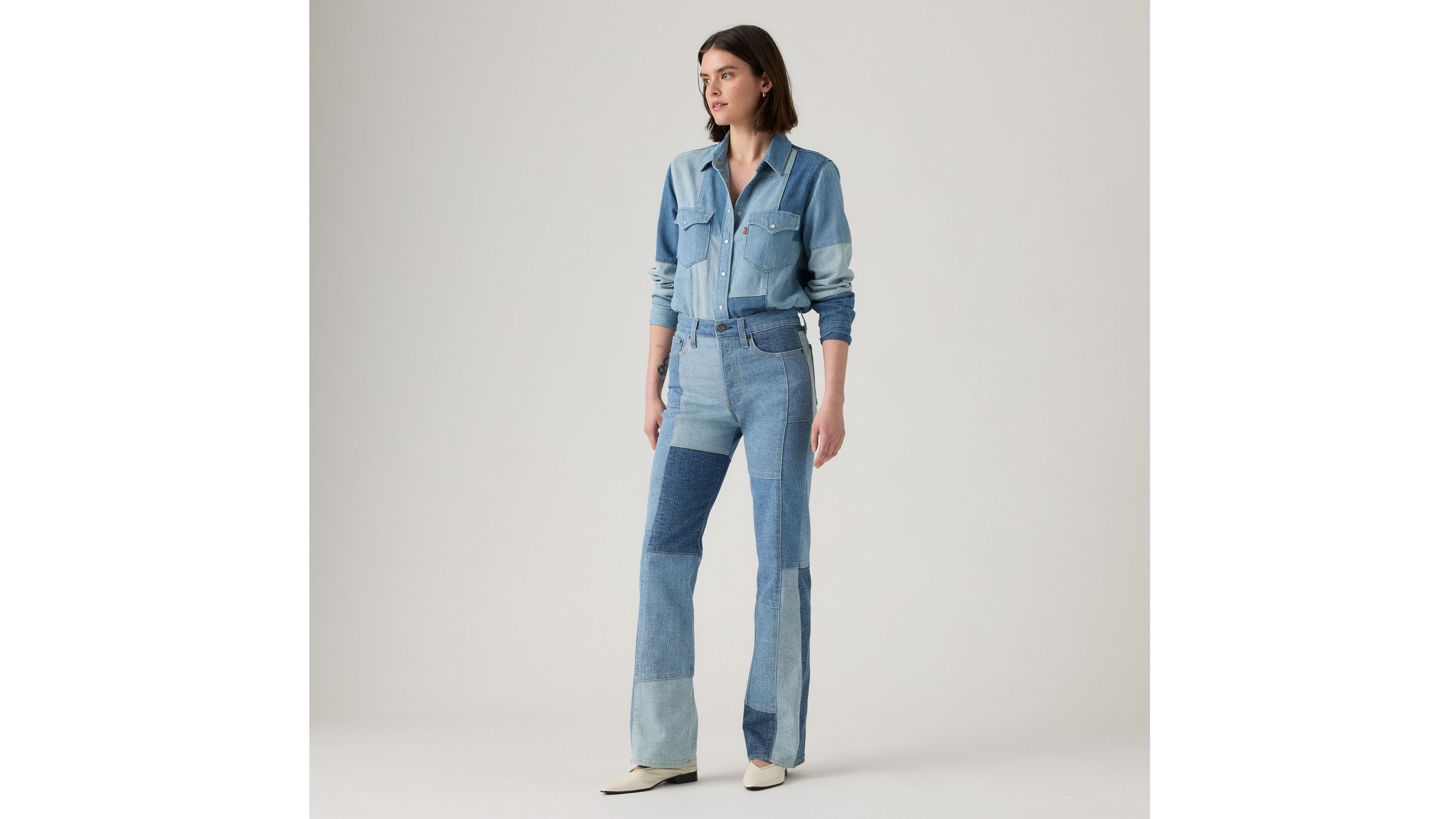 Wedgie Bootcut Patchwork Women&#039;s Jeans