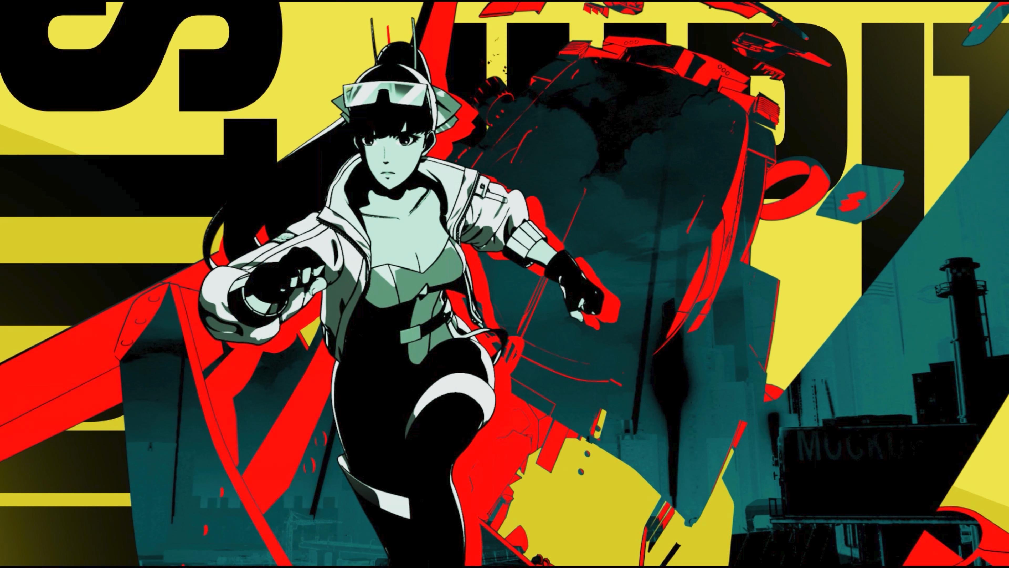 Revisión del grito; Imágenes del juego de carreras arcade.