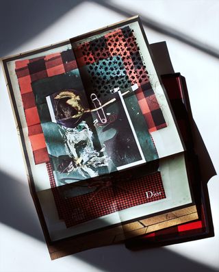 Dior’s floral archive poster invitation