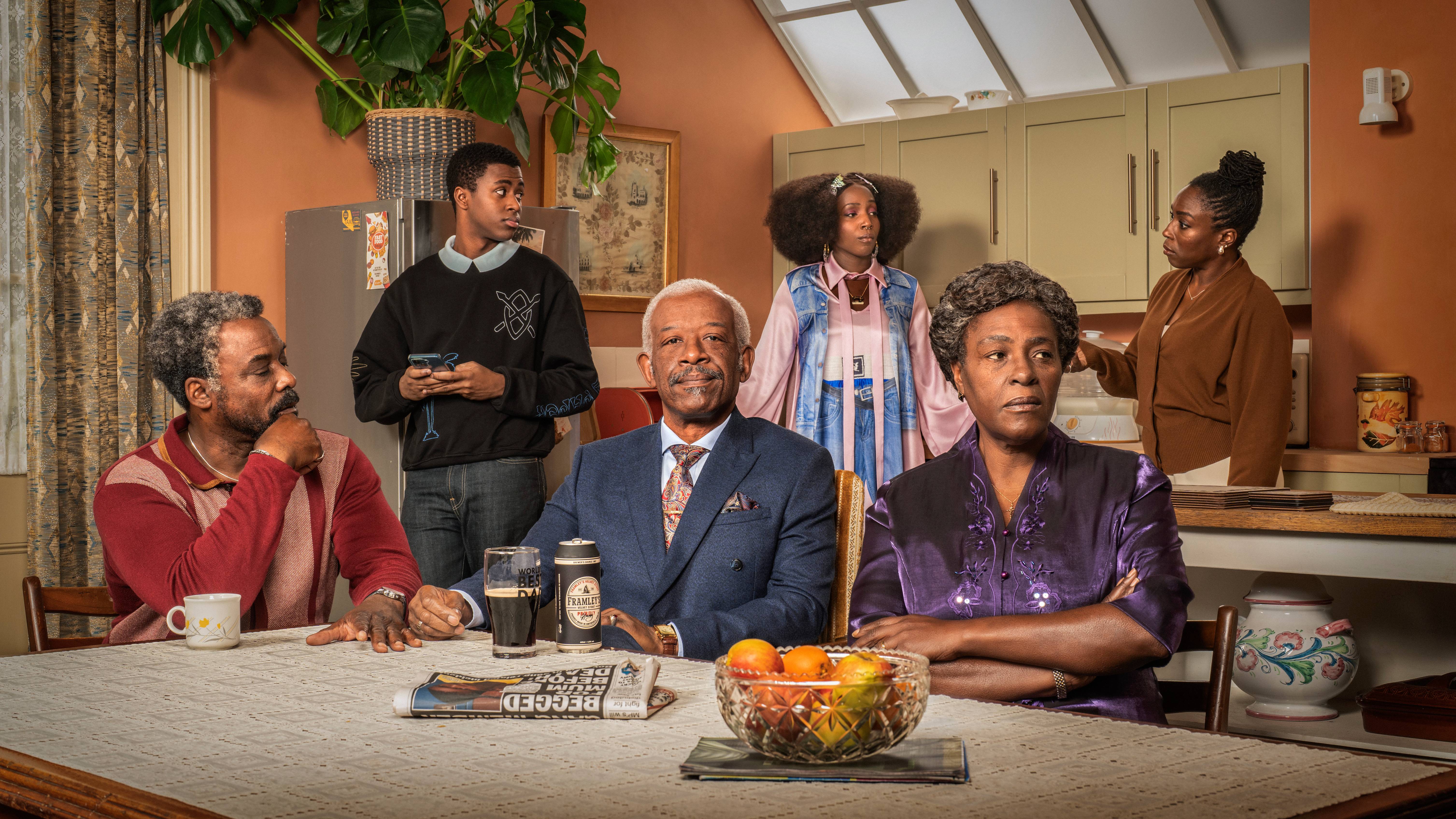 Morris De La Roux (ARIYON BAKARE), Daniel Walker (TAHJ MILES), Barry Walker (LENNIE JAMES), Maxine Walker (TAMARA LAWRANCE), Carmel Walker (SHARON D CLARKE) & Donna Walker (SHARLENE WHYTE)