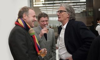 Simon Mills, Esquire editor Alex Bilmes and Sir Paul Smith