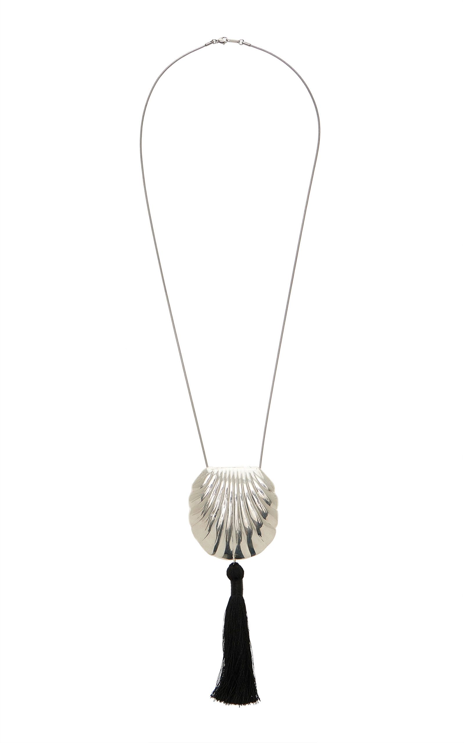 Exclusive Riviera Petra Tasseled Sterling Silver Necklace