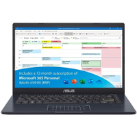 Asus 14-inch laptop | £299 £219 at Currys
Save £80 - You were getting a 128GB eMMC drive inside, so you should have plenty of space for all your files, videos, photos, and programs.