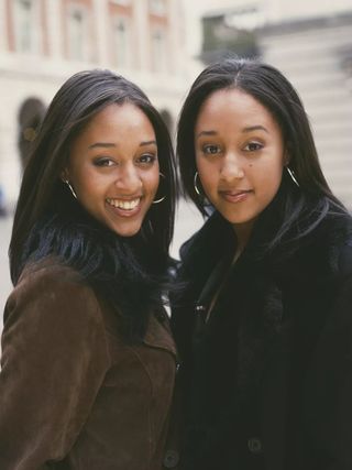 Actresses Tia and Tamera Mowry.