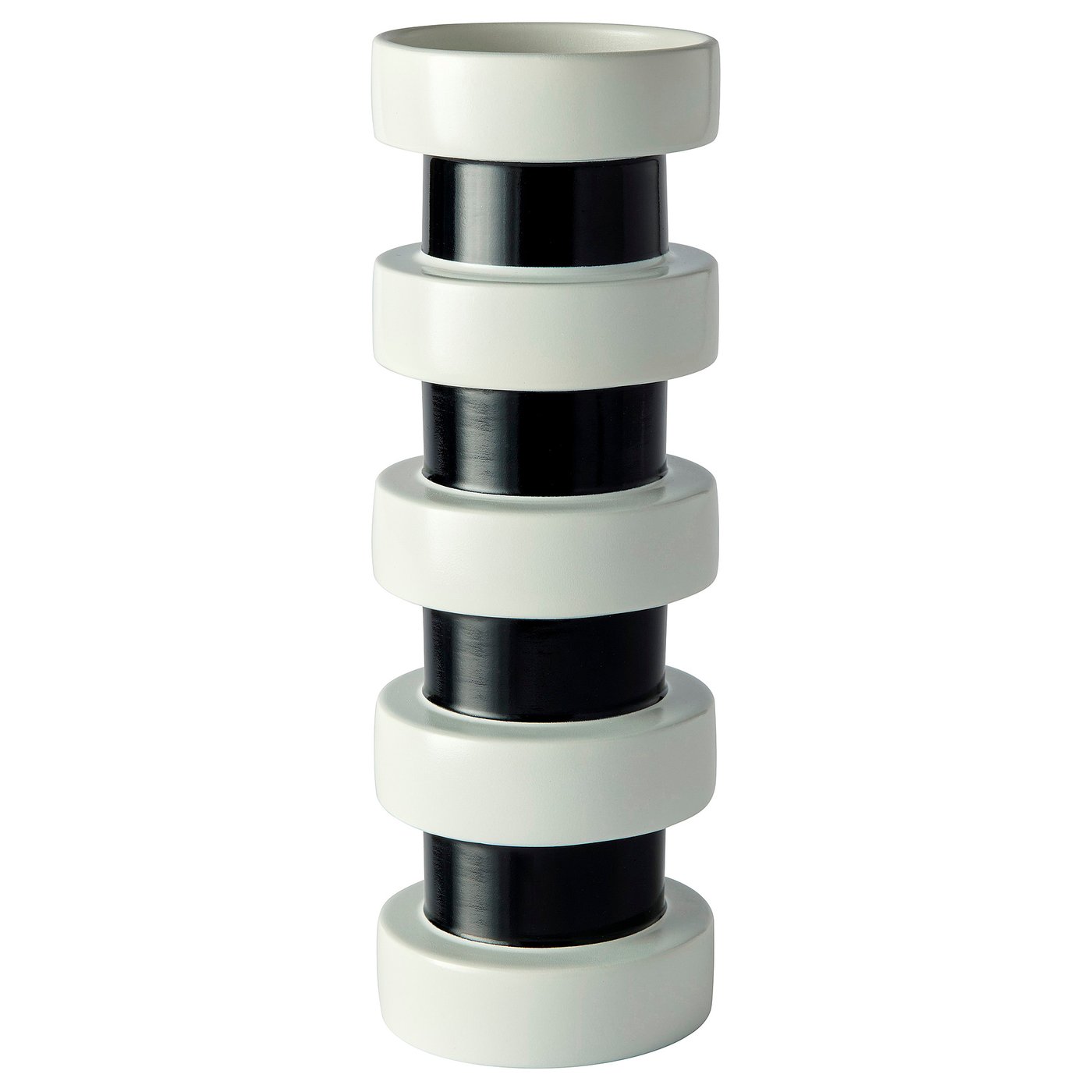 Konstrunda Vase - White/black 29 Cm