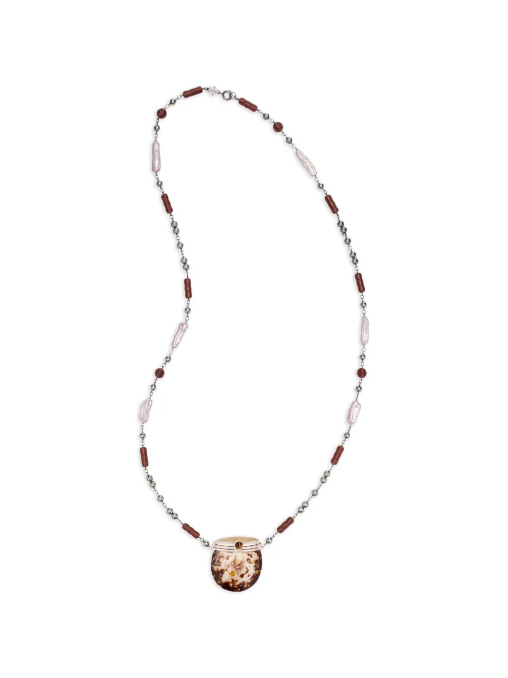 Tory Burch Runway Shell Necklace | One Size