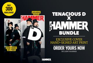 Tenacious D on the cover of Metal Hammer