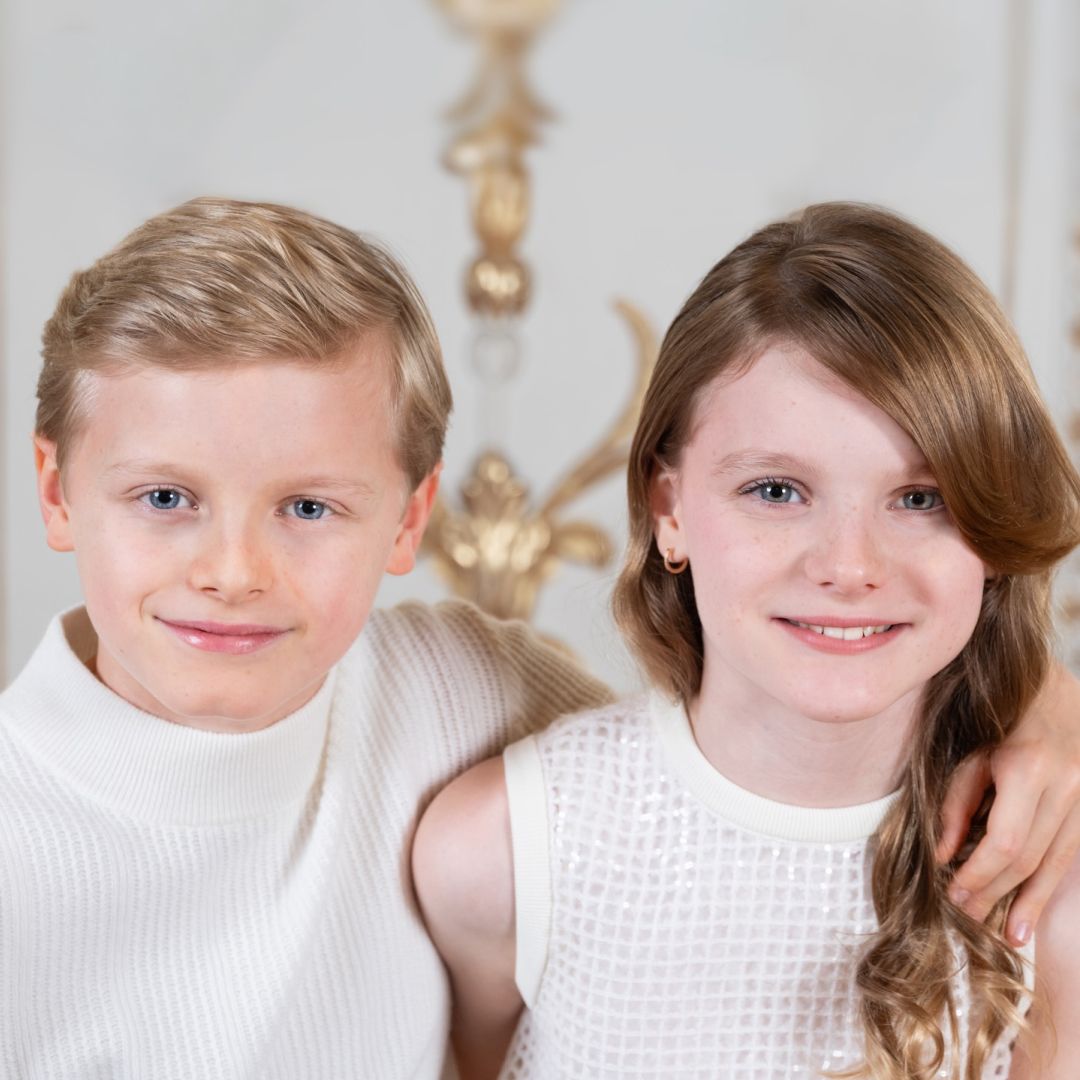 Prince Jacques and Princess Gabriella on their Birthday