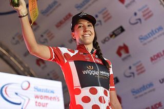 Dani King (Wiggle HIgh5) Santos Women's Tour mountain leader