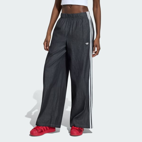 Adidas Originals Summer Glow Denim Wide Leg Pants
