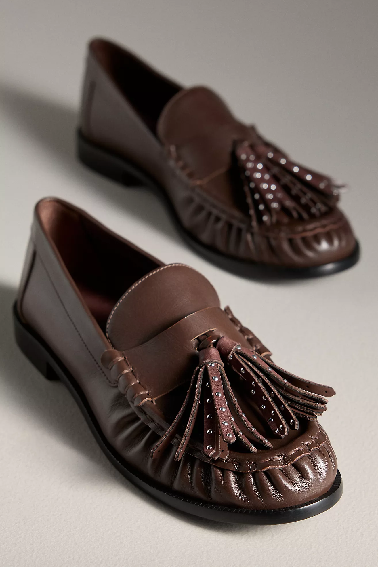 Schutz Tilly Tassel Loafers