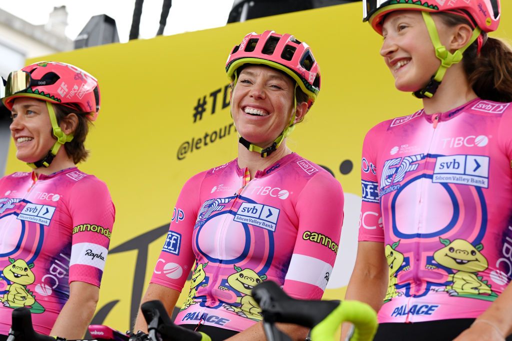The EF Education Tibco team is at the Tour de France Femmes