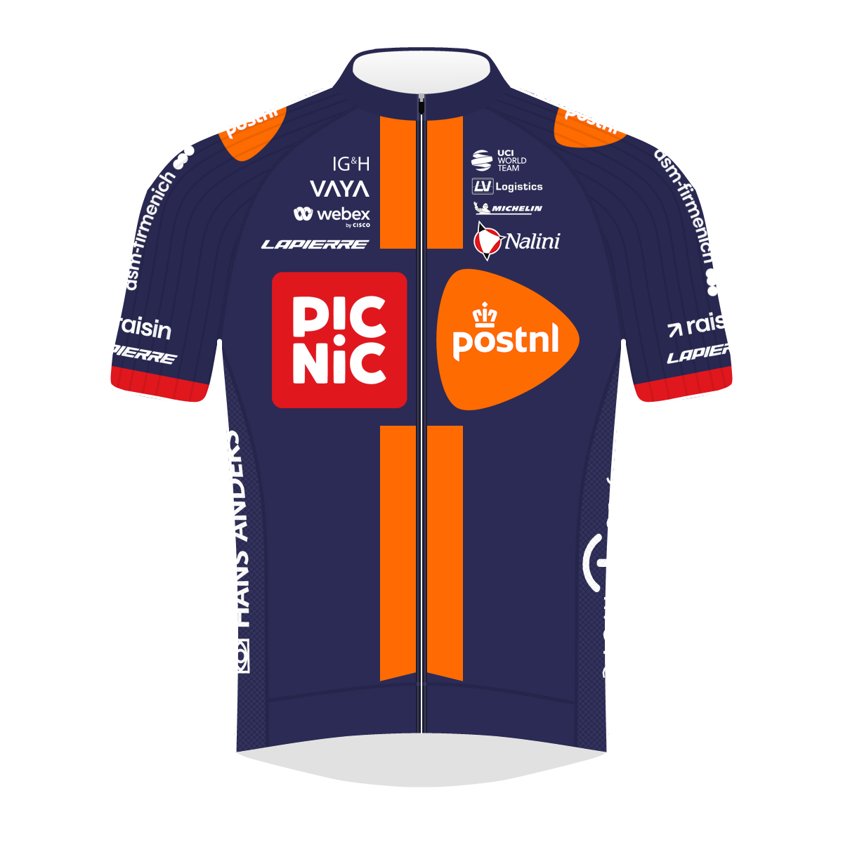 Picnic PostNL jersey graphic