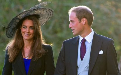 Kate Middleton and Prince William attend Harry Meade & Rosie Bradford's wedding