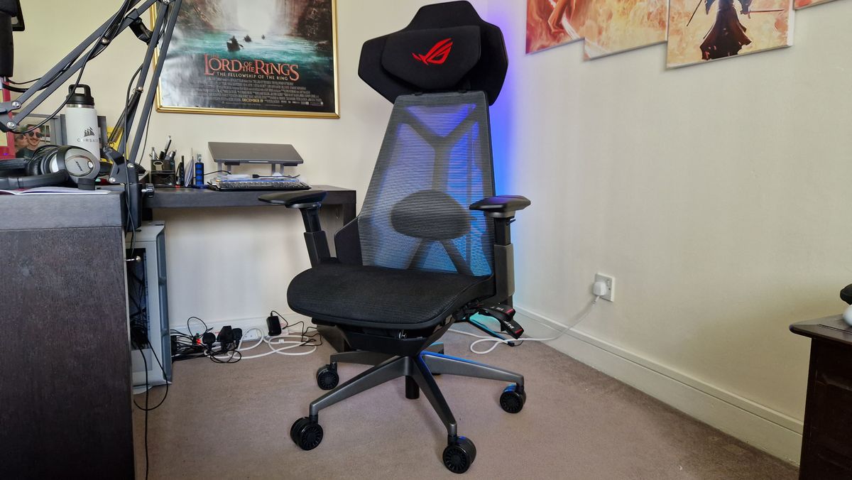 Asus ROG Destrier Ergo Chair review: The upper echelon of gaming chairs