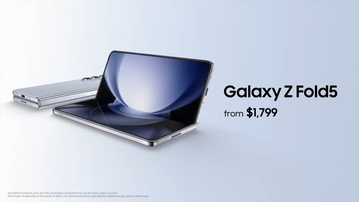Samsung Galaxy Z fold and Flip 5