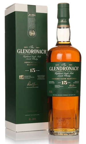 The Glendronach 15 Year Old Whisky