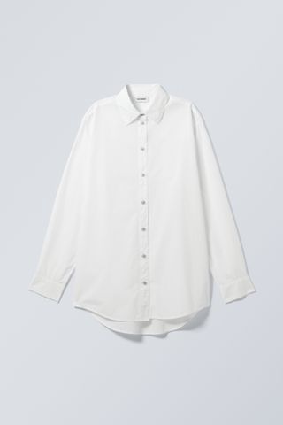 Buttoned Poplin Shirt